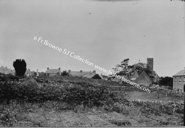 KILCONNELL FRIARY   TOWER FROM SITE OF CELTIC FOUNDATION